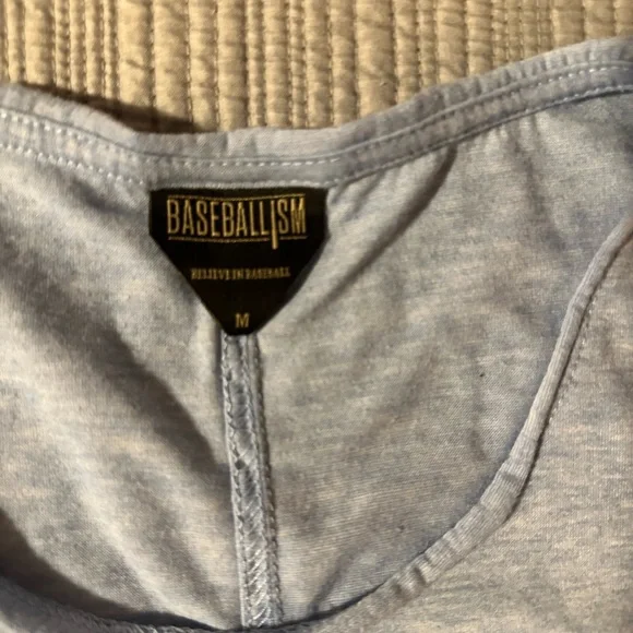 Baseballism Womens tank muscle top with flagman bag  BNWOT sz med - Picture 4 of 4